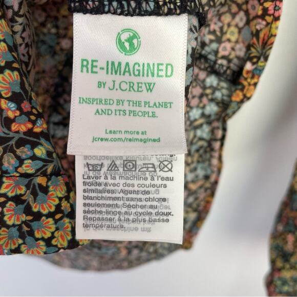 J Crew Button Down Shirt Floral Liberty Fabrics 0 - Picture 7 of 9